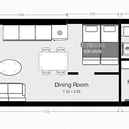 Apartament Aday - Dagmargade - Studio *